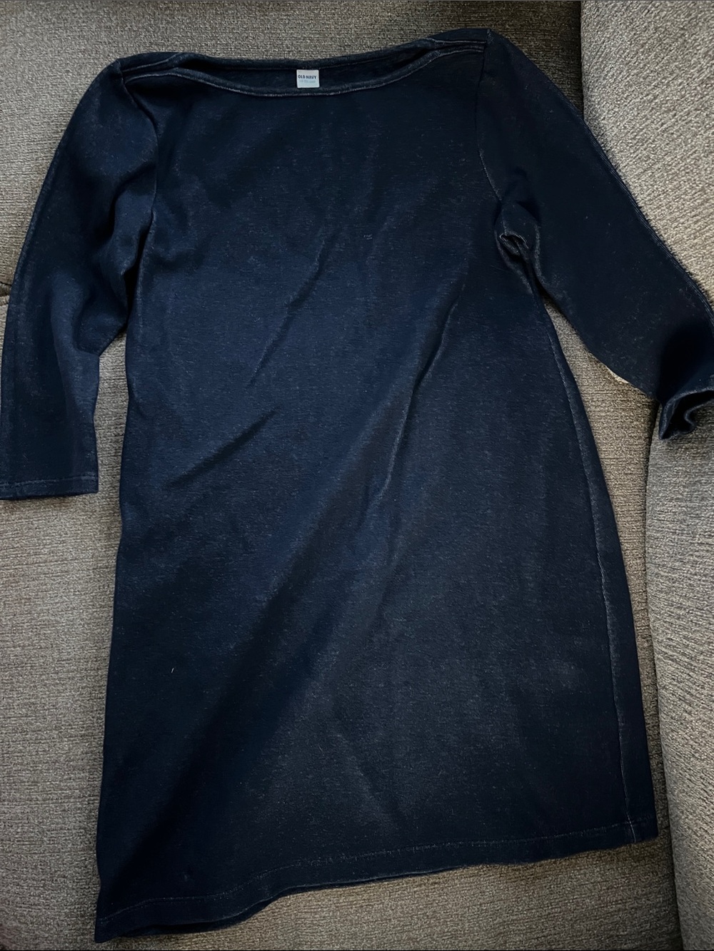 Old Navy Navy Crewneck Women's Tunic Top